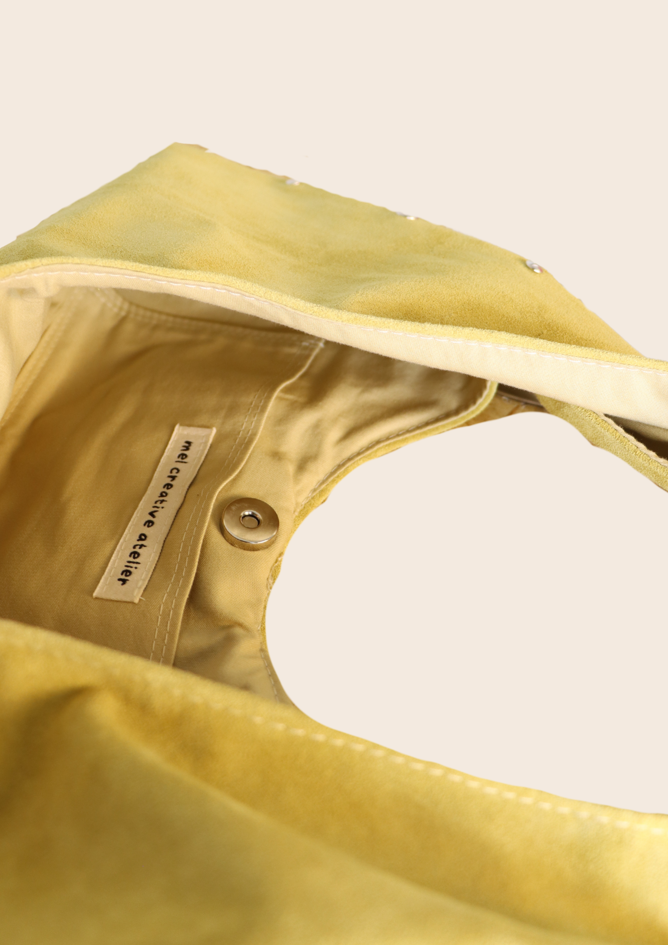 MARIKA Bag Suede Yellow